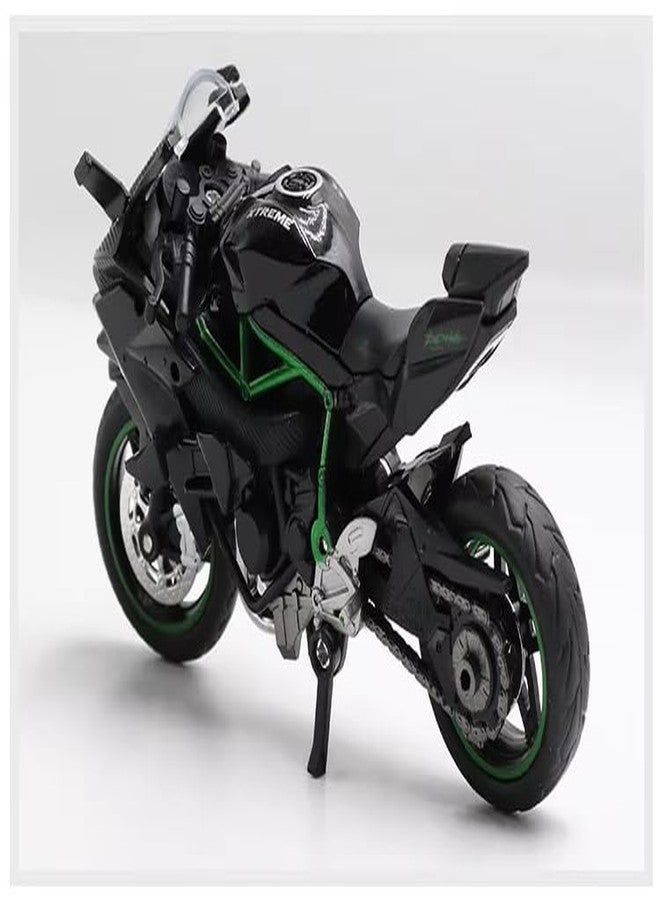 Bestie toys 1:18 Scale Toys Super Bike Motor Cycle Model, Tiny Figure, 3.5 Inch Racing Sports Max Energy Power, Miniature HD Race Series, Diecast Alloy Body, Black - Image 4